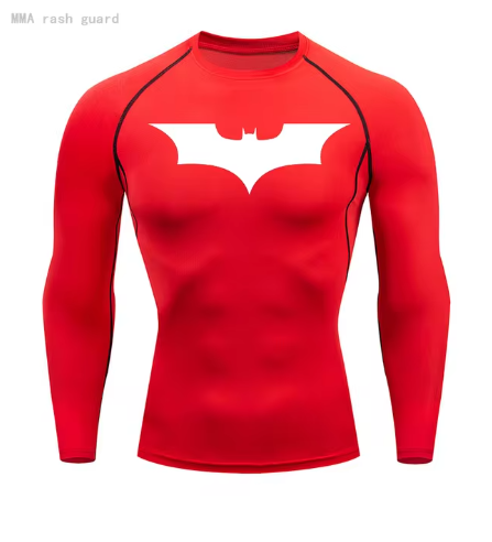 Mens T-shirt Long Sleeve Compression