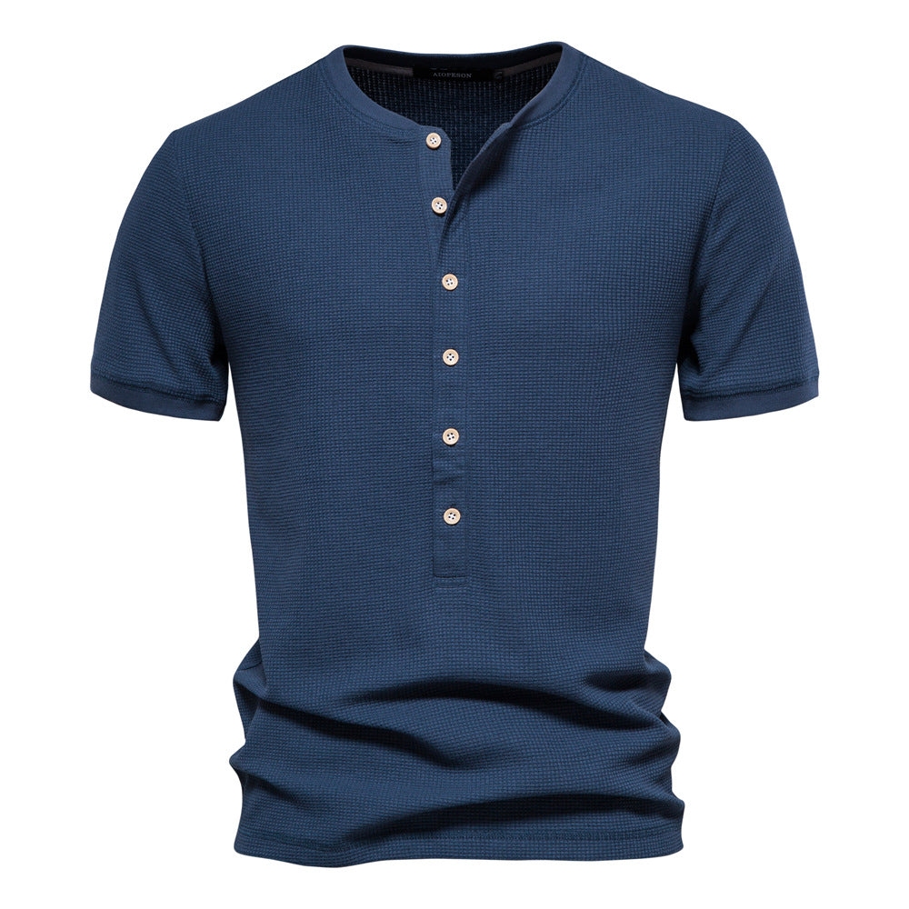 Men's Casual Short Sleeve Knit T-Shirt