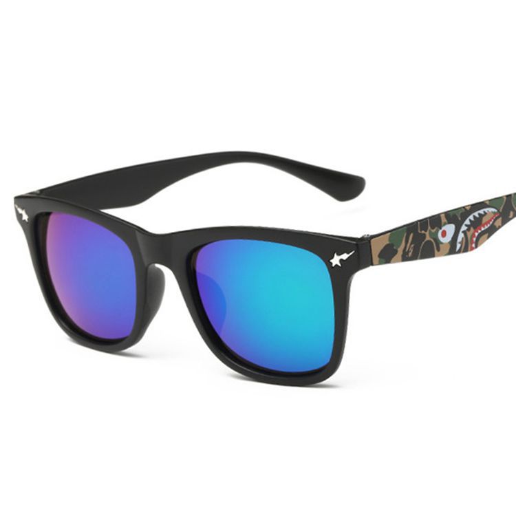Fashion Square Frame Ape Head Sunglasses