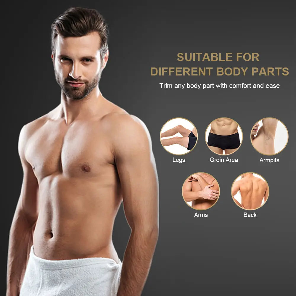 OLOV Electric Body Hair Shaver -Groin Hair Trimmer, Private Ball Hair Trimmer for Men and Women - Replaceable Ceramic Head, USB Rechargeable, Waterproof Hygienic Shaver Safe and Fast Gift Cordless,Back to School,Back to School Haul