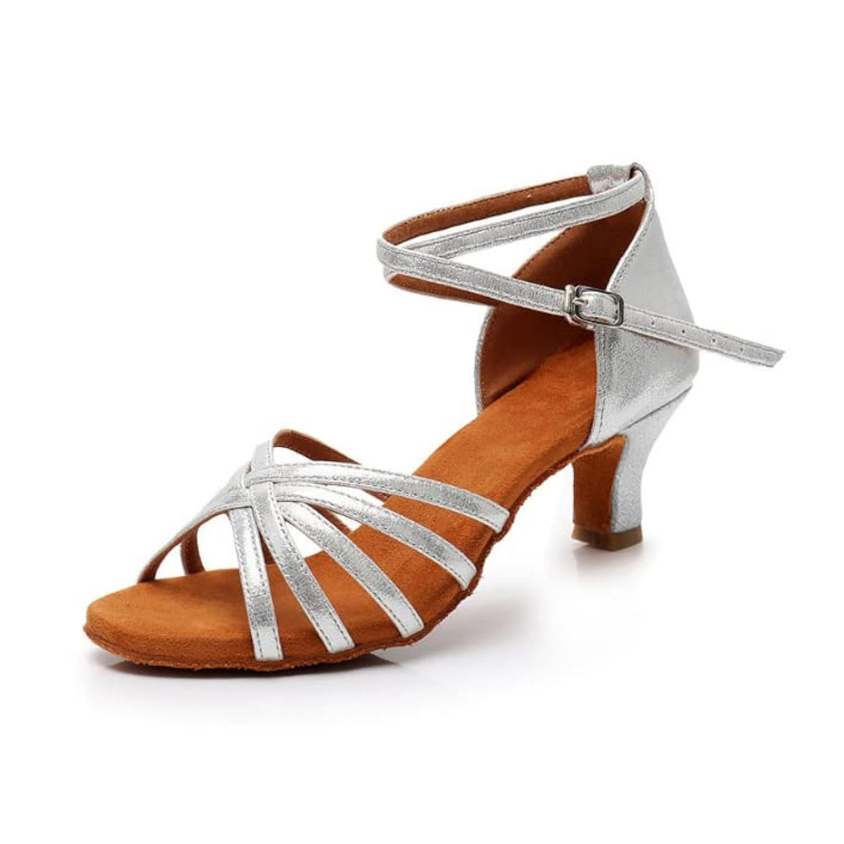 MSMAX Women Latin Dancing Shoes
