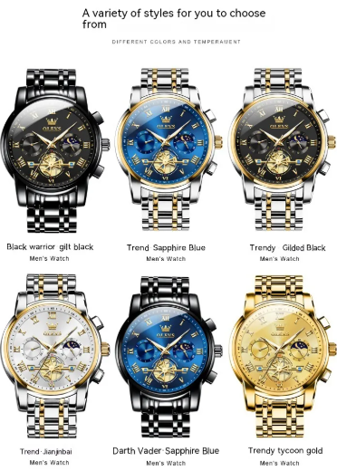 Waterproof Quartz Watch For Men