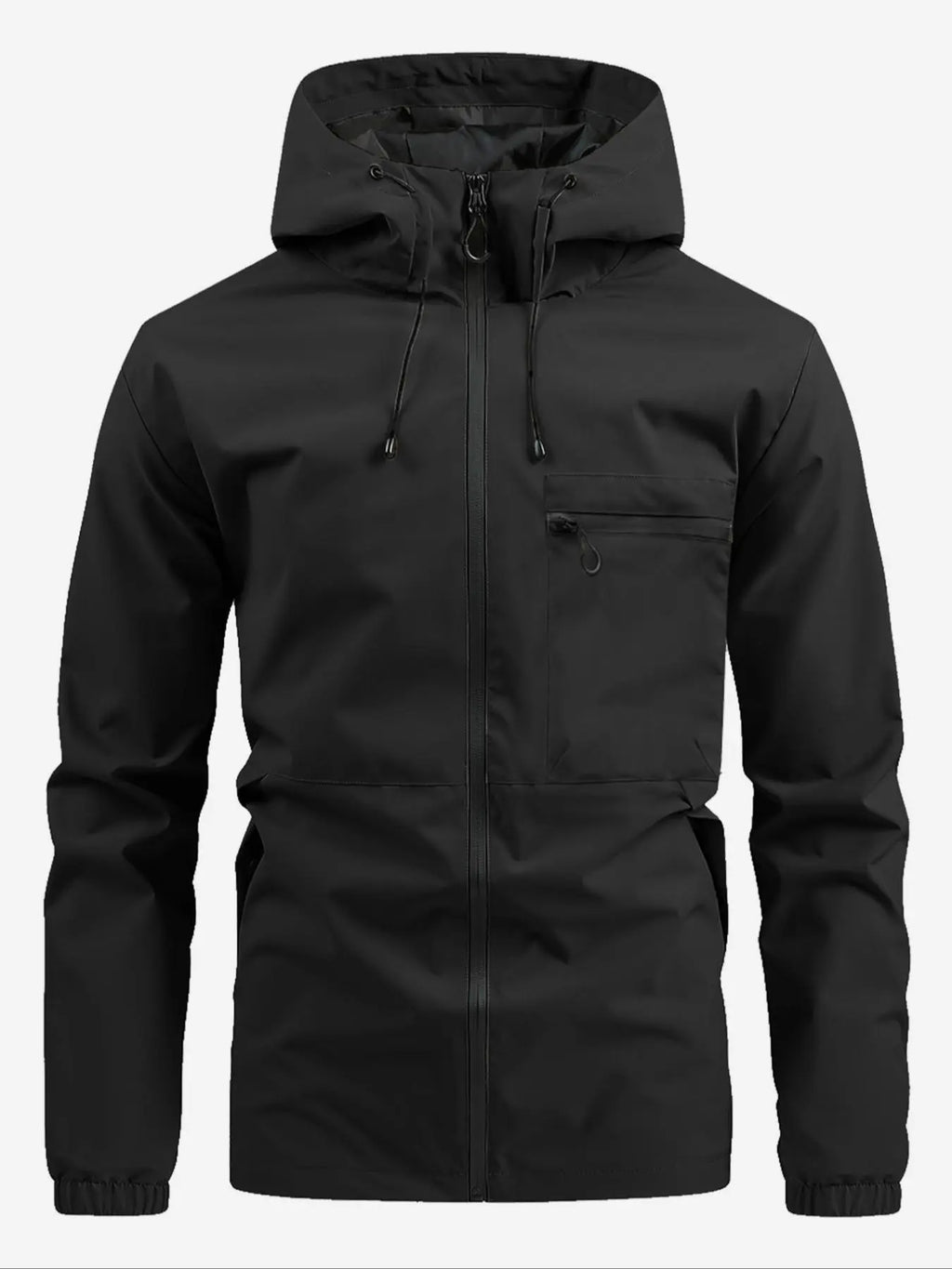 Men'S Casual Solid Camo Camouflage Pocket Drawstring Hooded Long Sleeve Jacket, Regular Fit Fitted Zip up Jacket, Stylish Outfit for Spring & Fall, Menswear, Men'S Tops, Coats, Casual Jackets, Zipper Hooded Jacket