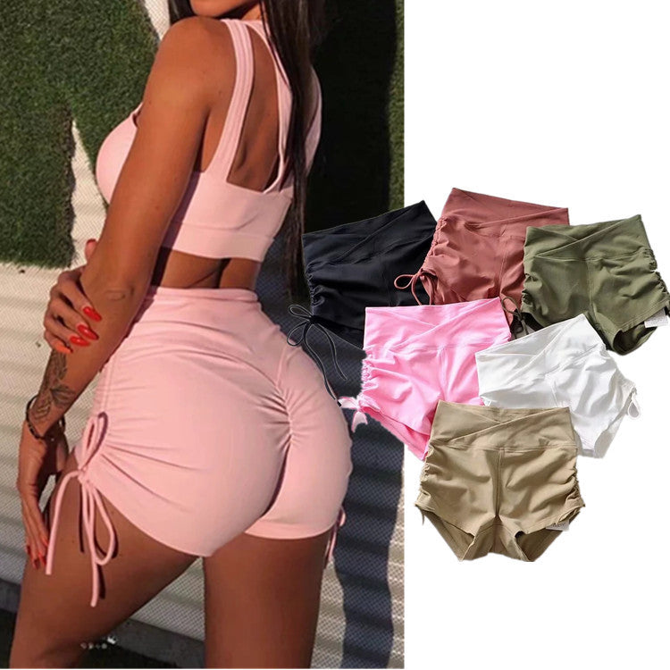 High-Waisted Yoga Shorts