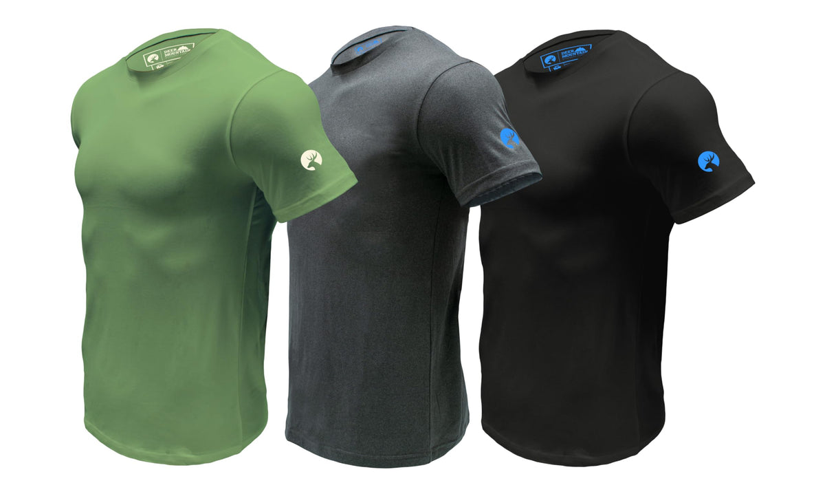 Deer Mountain 3 Pack Mens Undershirts