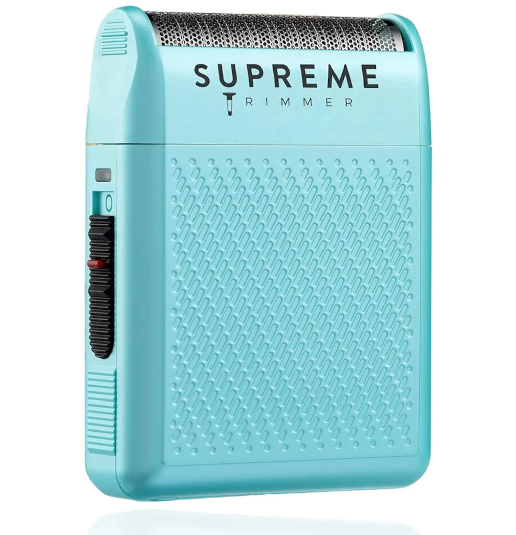 Supreme Trimmer Solo Hair Stubble Finishing STF101 Mini Travel Men Razor with Powerful Motor Long Foil Travel Lock & Cleaning Brush for Barbers Home Use Cordless Portable Shaver Usb Rechargeable Shaver