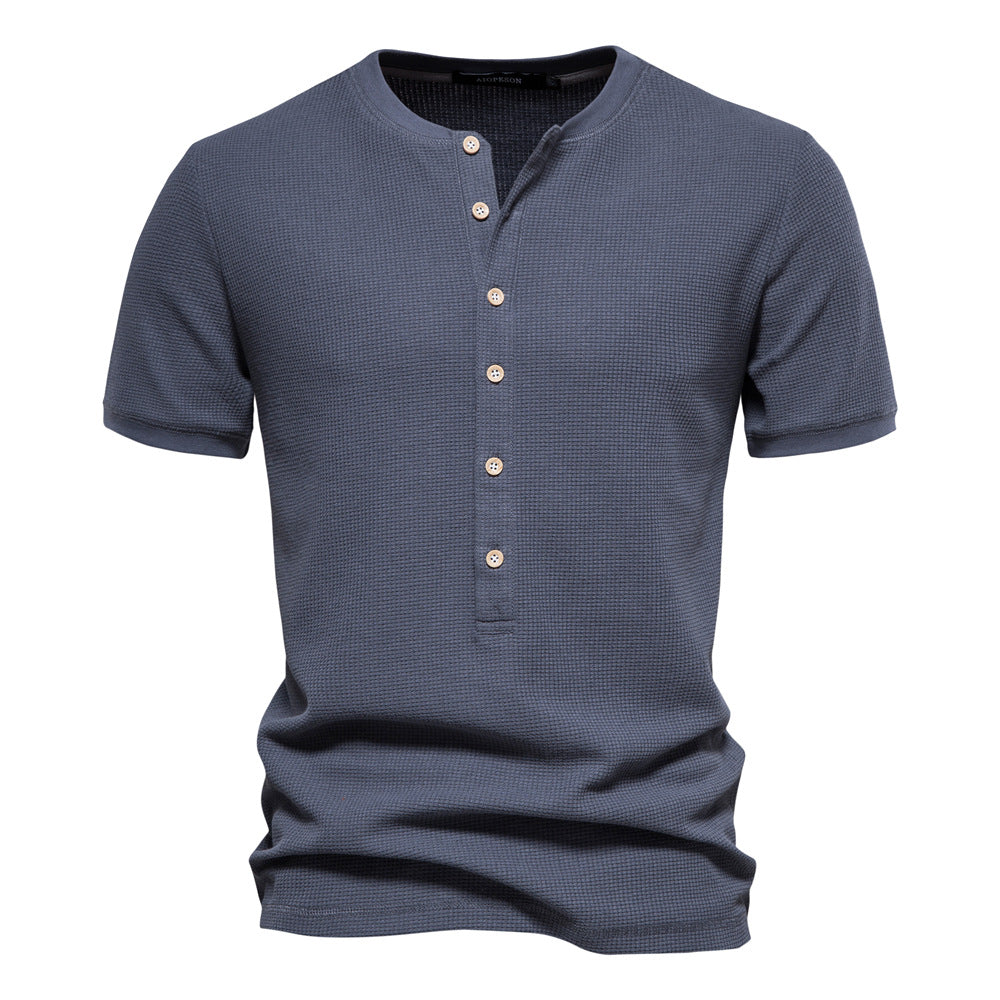 Men's Casual Short Sleeve Knit T-Shirt