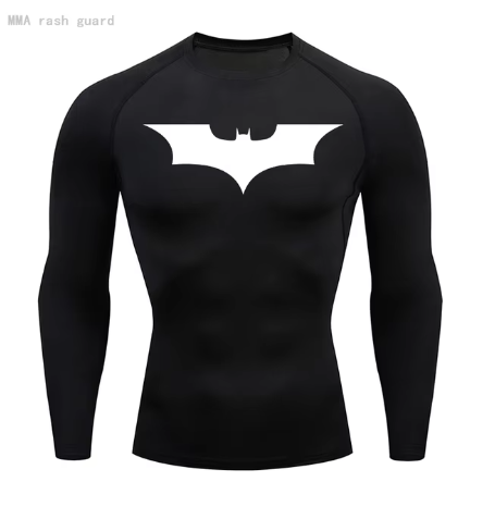 Mens T-shirt Long Sleeve Compression