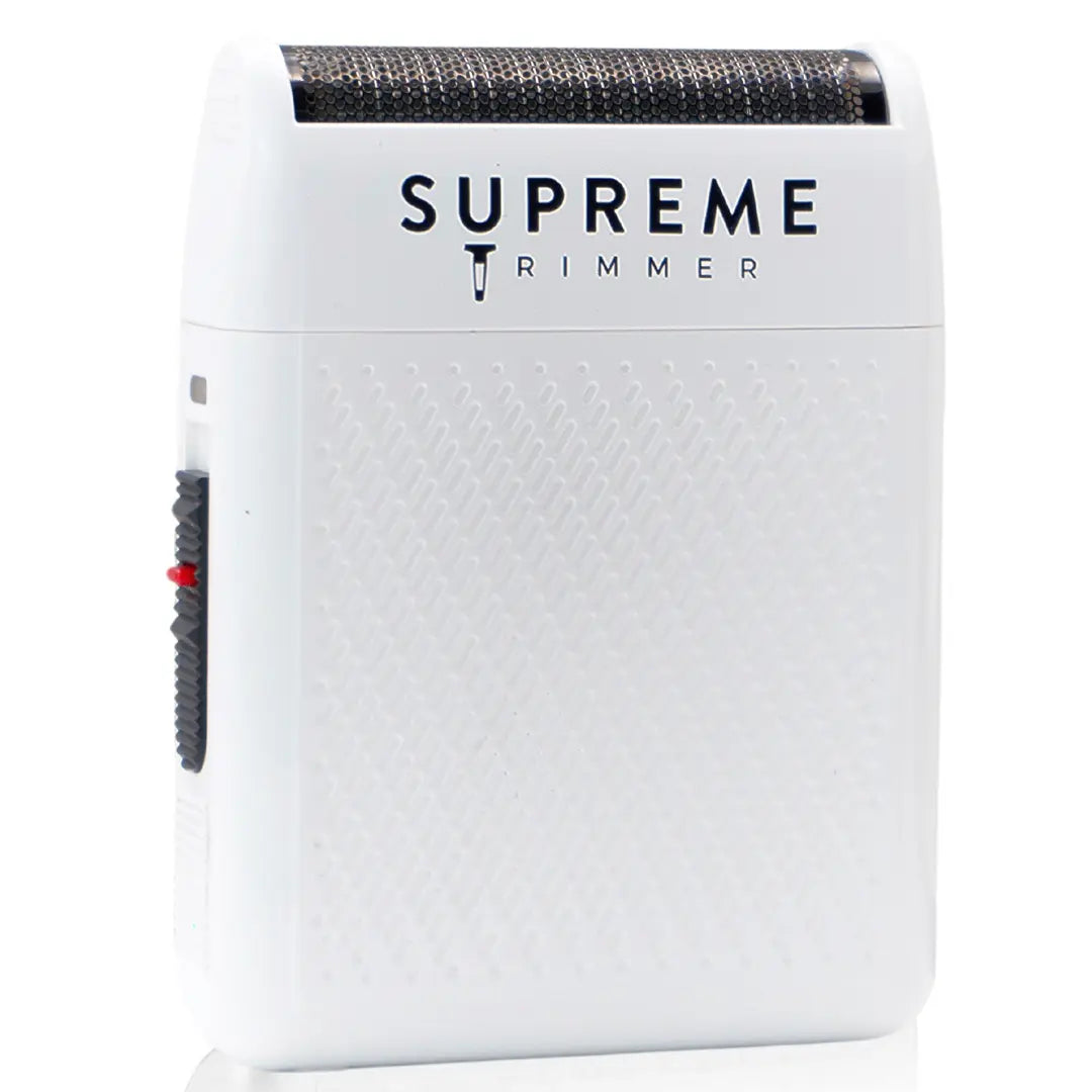 Supreme Trimmer Solo Hair Stubble Finishing STF101 Mini Travel Men Razor with Powerful Motor Long Foil Travel Lock & Cleaning Brush for Barbers Home Use Cordless Portable Shaver Usb Rechargeable Shaver
