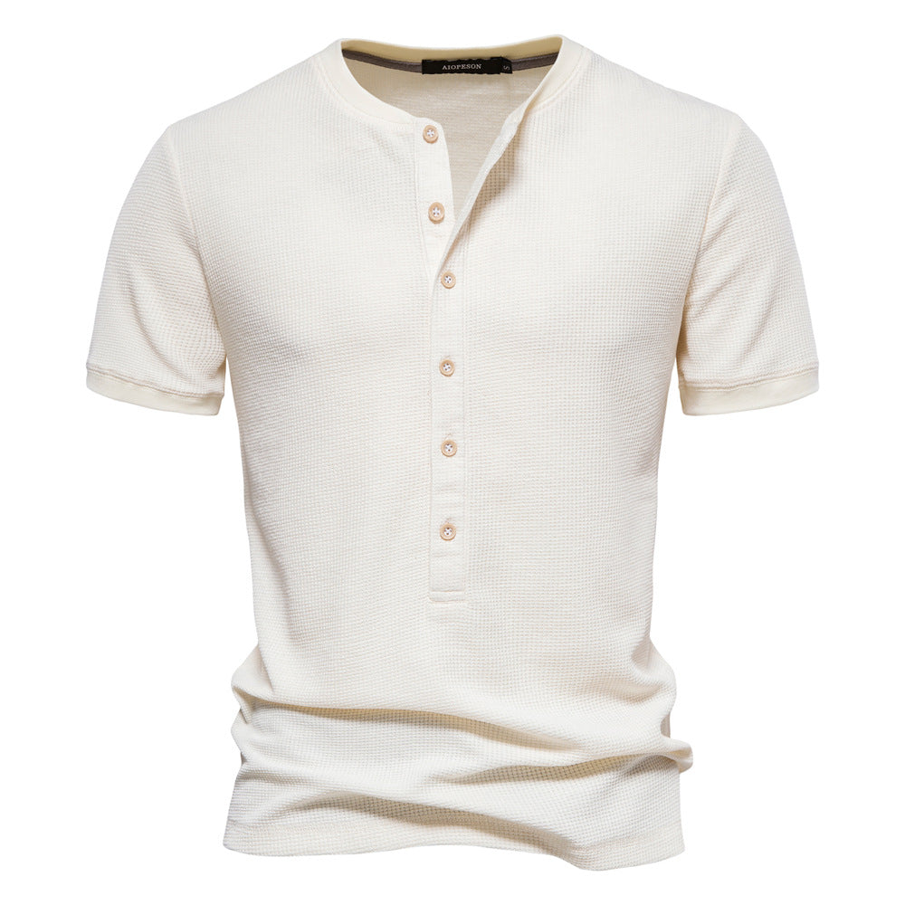 Men's Casual Short Sleeve Knit T-Shirt