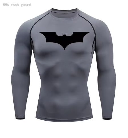 Mens T-shirt Long Sleeve Compression