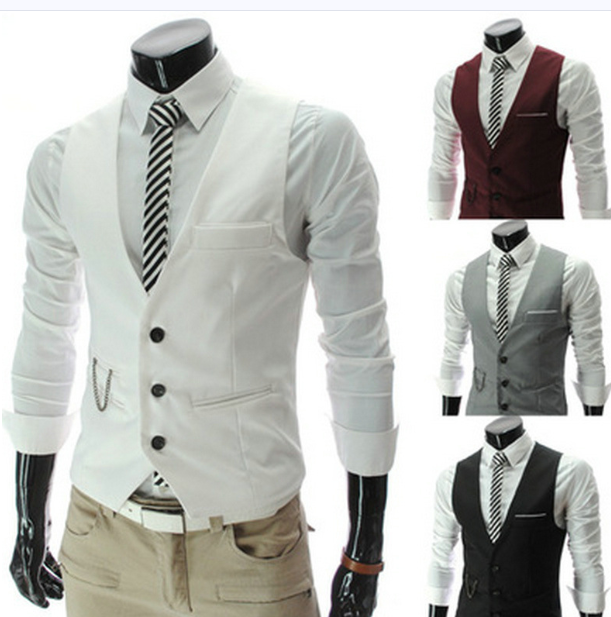 Asymmetrical Suit Jacket for Men