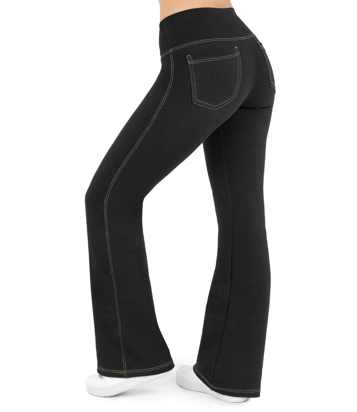 Nirlon Crossover Bootcut Jeggings for Women