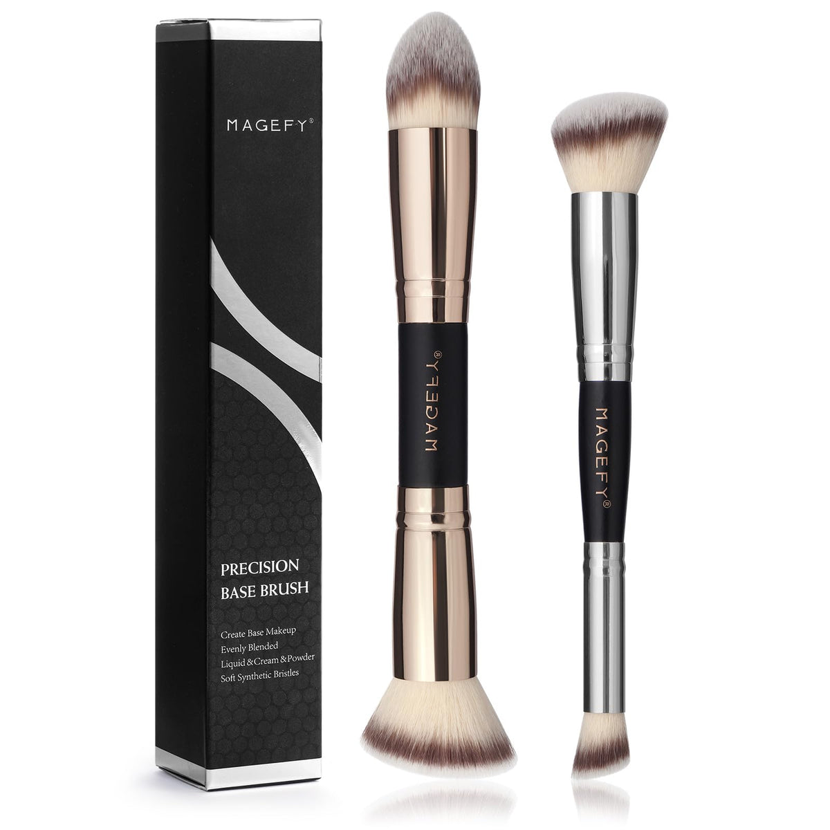 MAGEFY Foundation Makeup Brushes 2 Pack
