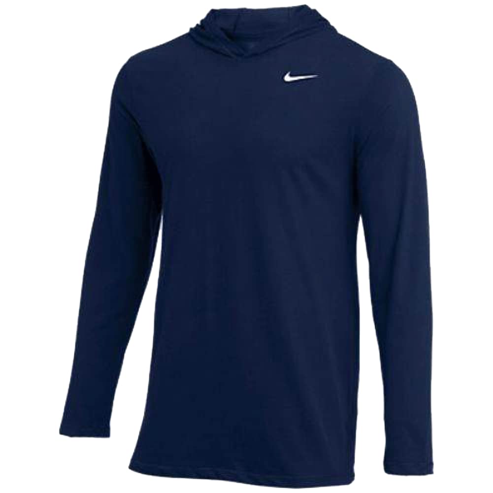 Nike Mens Dry Long Sleeve Hood Tee
