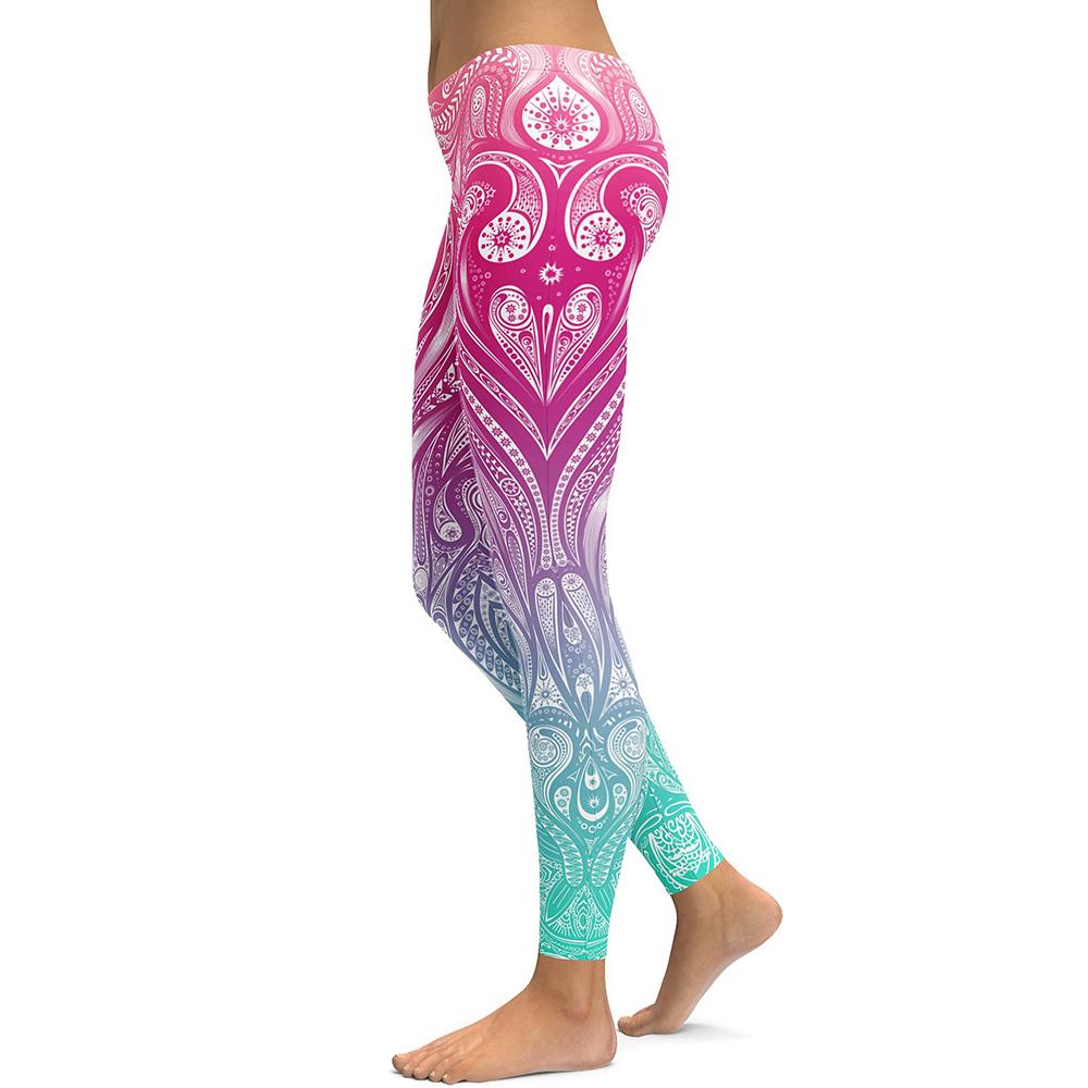 Digital Print Leggings for Women