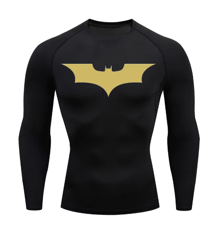 Mens T-shirt Long Sleeve Compression